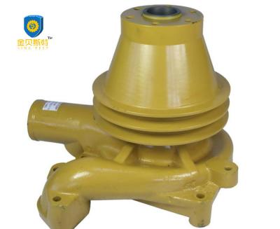 China Komatsu Excavator Water Pump 6138-61-1860 Yellow Color Wear Resistant Long Lifespan for sale