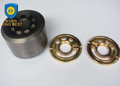 Chine Kits de réparation de pompe hydraulique de Kawasaki de plat de valve de bloc-cylindres de K3V63DT à vendre