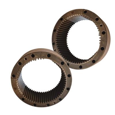 China EC210 Swing Gear Ring 7118-30350 Travel Gearbox Gear Ring For Vol Vo Excavator Parts for sale