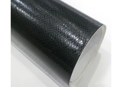 China OEM Black Carbon Fiber Wrap For Cars Air Bubble Free High Stretchable 2D Texture for sale