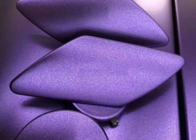 China Waterproof  Car Vinyl Wrap Film Metallic Purple Multiapplication Heat Resistant for sale