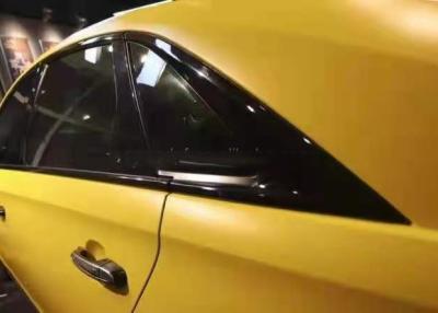 中国 車のフィルムの最終的な平たい箱は黄色い色車の覆いのビニールのフィルム赤面する 販売のため
