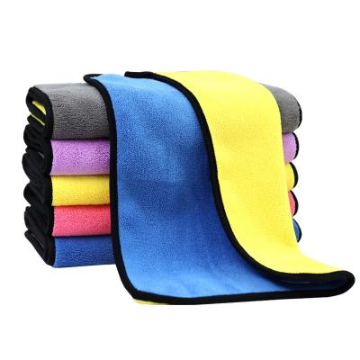 China GRS Approved Microfiber Cloth For Car Cleaning stretchable High twist for sale