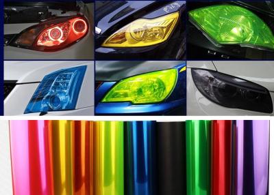 China Multicolors Paint Protection Film For Headlights 0.15mm Thickness 40cmX10M for sale