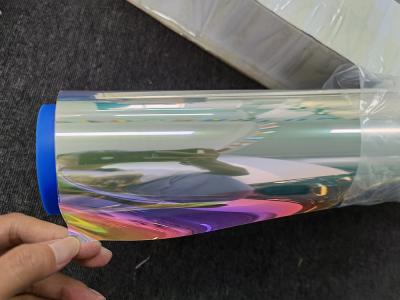 Chine Fenêtre de voiture de caméléon de pourpre de VLT 80 % teintant le film anti 1*30M imperméable UV à vendre