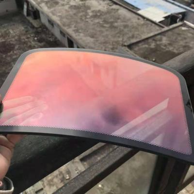China 1x30M Car Window Tinting Film Chameleon Windshield Stickers Red / Green High Heat Resistant for sale