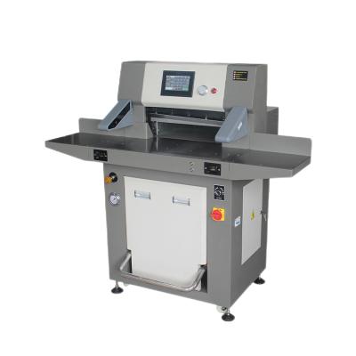 China Building Material Shops Programmable Automatic Hydraulic Heavy Duty Paper Cutting Machine Cutting 530RT Thickness 10 Cm for sale