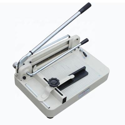 China 868A4 heavy duty manual paper guillotine a4 paper cutting machine 376*36*4.5mm for sale