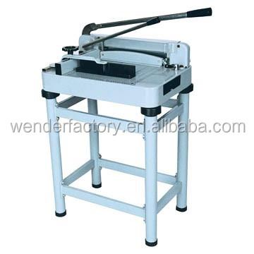 China WD-868A3 with stander 41*43cm heavy duty 400 sheets manual paper cutter for sale