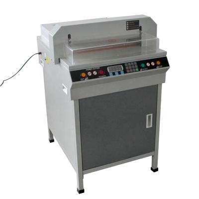 China Automatic Printing Stores 450VS+ CNC Stack Paper Cutter Machine In Hangzhou for sale