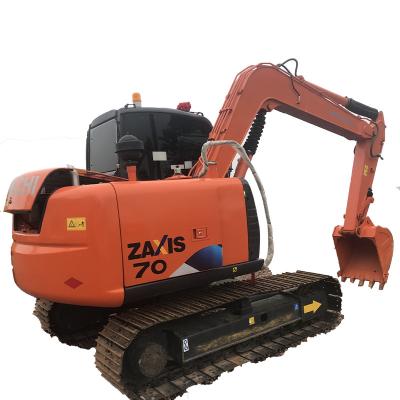 China Refurbished 2nd Hand Hitachi Excavator Dealers ZX70 Construction Equipment for sale