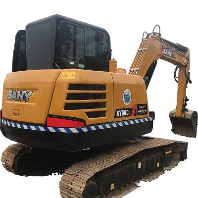 China El equipo pesado utilizó el excavador Digging Machine 60 de Sany en venta