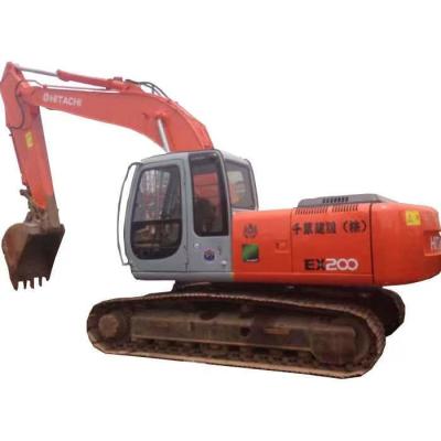 China 200L de 6 toneladas Japão industrial usou a máquina escavadora Dealers de Hitachi 200-5 à venda