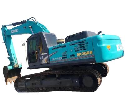 China 2018 maquinaria pesada usada da máquina escavadora 350 de Kobelco à venda