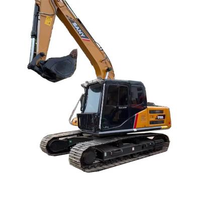 China Second Hand Sany Mini Excavator 155C Hydraulic Backhoe 240L Fuel Tank for sale