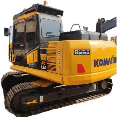 China Biggest Used Komatsu PC130-7 Excavator With 90L Hydraulic Oil Tank for sale