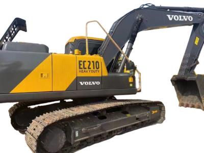 Chine EC210 a utilisé l'équipement de construction de terrassement d'excavatrice de Volvo à vendre