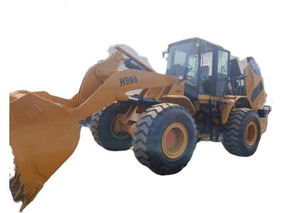 China 2018 segundo equipamento pesado do carregador 195kw da roda de CAT Caterpillar 966h da mão à venda
