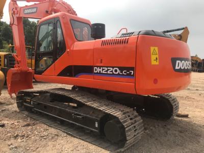 China 5700mm Boom Length Used Doosan Excavator 3030mm Total Transportation Height for sale