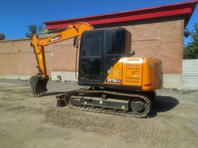 China 7280KG Second Hand Sany 75 Excavator Rotating Speed 11.5 for sale