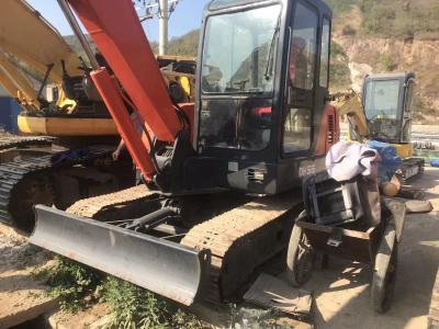China Water Cooling Used Doosan Excavator 2.4 - 3.8 Km/H Traveling Speed for sale