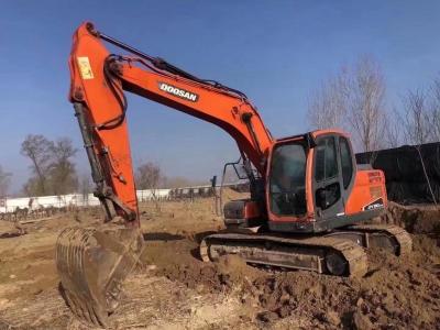 China DX150 Used Doosan Excavator With 2500mm Stick Length And 59.8kN Stick Digging Force for sale