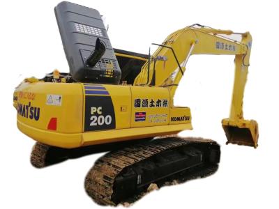 China 20 Ton Used Komatsu Excavator 20.4L Engine Oil Change 400L Fuel Tank Included for sale