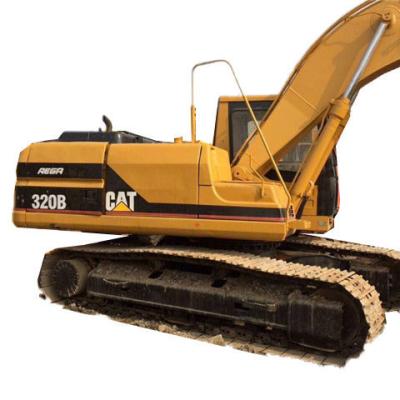 China Used CAT 320 Excavator Total Transportation Length 9440mm And Traveling Speed 3.4 / 5.5km/H for sale