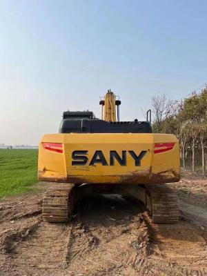China Construcción Usado Sany excavadora tamaño general 10.29 * 3.19 * 3.255m motor ISUZE en venta