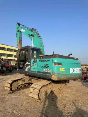China Fuerza de excavación de cubo de 143kN Excavadora Kobelco con 6910 mm de espacio libre máximo en venta