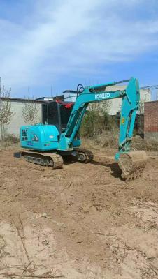 China 2022 Used Kobelco Excavator With 0.22m3 Bucket Capacity For Demanding Projects for sale