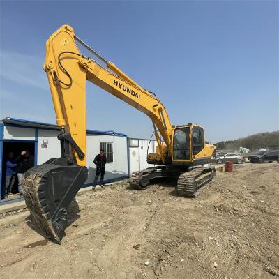 China 5680mm Boom Length Used Hyundai 220-9 Loader With 160L Hydraulic Oil Tank for sale