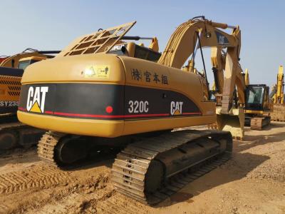 China 3066 ATAAC Engine 20 Ton 320C Used Track Excavator for sale