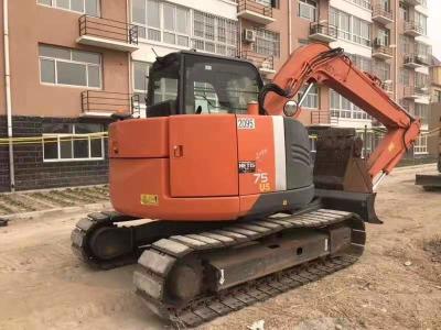 China Flexible Action 7T ZX75 Used Hitachi Mini Excavator for sale