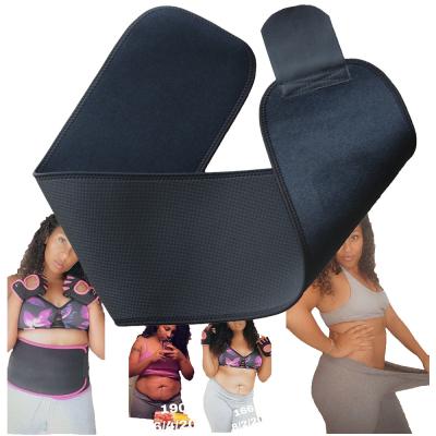 China Neoprene Sweat Waist Trainer Belt Good elasticity 44 inches Length 8 inches Width for sale