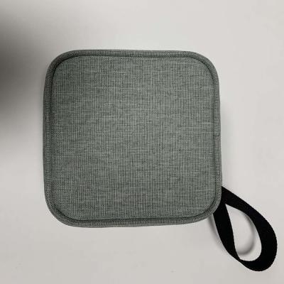 China Tela de couro artificial de alinhamento de nylon, saco do banheiro de 13x13x5cm para o curso à venda