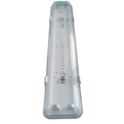 China 4FT LED Emergency Lamp T8 Double Row LED Fluorescent Lamp Garage Lighting Emergency Lamp ip65 For 90 Minutes for sale