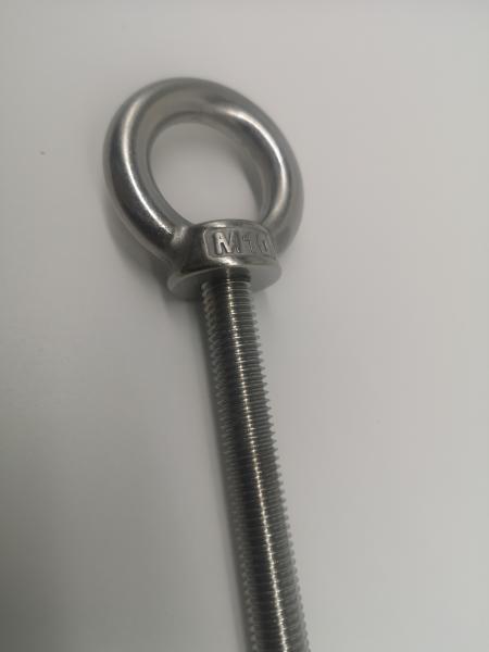 Quality M10 Eye Bolt M10 X 150 Stainless Steel 304 Grade for sale