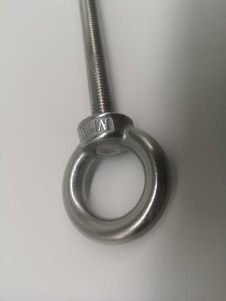 Quality M10 Eye Bolt M10 X 150 Stainless Steel 304 Grade for sale