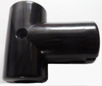 Quality Standard T Connector Black PA6 Playground Spare Parts for sale
