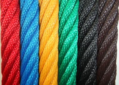 China 20mm Polyester Combination Rope Wire Reinforced Rope High Tensile Strength for sale