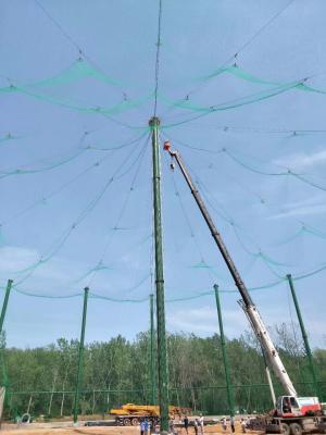 China 20mm x 20mm diamond mesh Bird Cage Bird Net Polyethylene UV treated for sale
