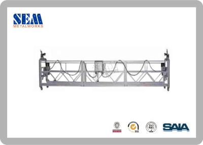 China Zlp630 Aluminum Swing Stage Scaffolding , Platform With 630kgs Load Capacity for sale