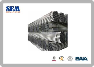 China tubo de acero del andamio de los sistemas de 48.3m m Stailess con el tratamiento galvanizado en venta