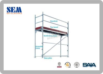 China Layher Style Systems scaffolding With galvanised Surface With SGS for sale