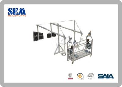 China 220 Volt Single Phase Aluminum Modular System Stage Scaffolding With Parapet Clamp for sale
