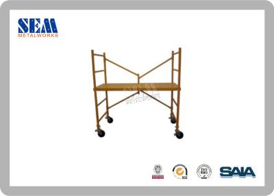 China Building Shoring Fabricated Frame Scaffolding Hot Dip Galvanization for sale