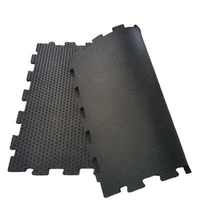 China 6mm Thickness Horse Rubber Mat Noise Insulating Horse Stall Floor Mats for sale