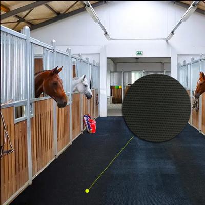China Calzadas antis de Mats Stable Noise Insulating For del piso del remolque del caballo del resbalón en venta