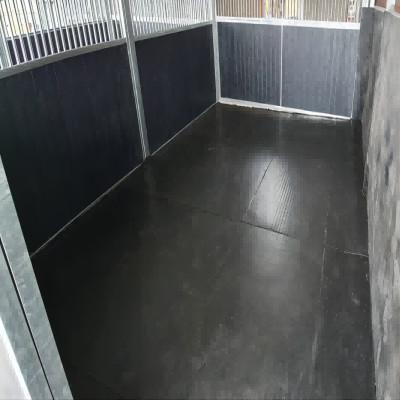 China Hammered Surface 4x6 Horse Stall Mats EVA Material Custom Color Flexible for sale